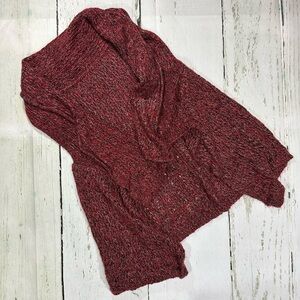 Sleeveless sweater cardigan